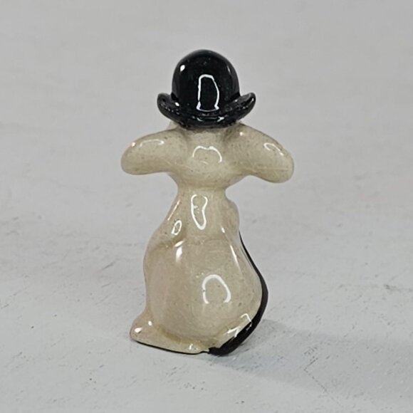 Hagen Renaker City Mouse Wearing Bowler Hat Miniature Figurine *Chipped* - Picture 5 of 8